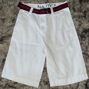 White Nautica Boy shorts